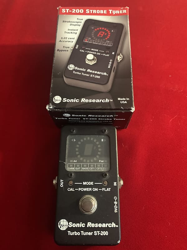 Sonic Research ST-200 Strobe Tuner | Reverb