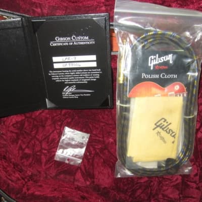 2008 Gibson  Custom Shop Les Paul R8 Re-Issue Chambered (1958 reissue) Sunburst image 11