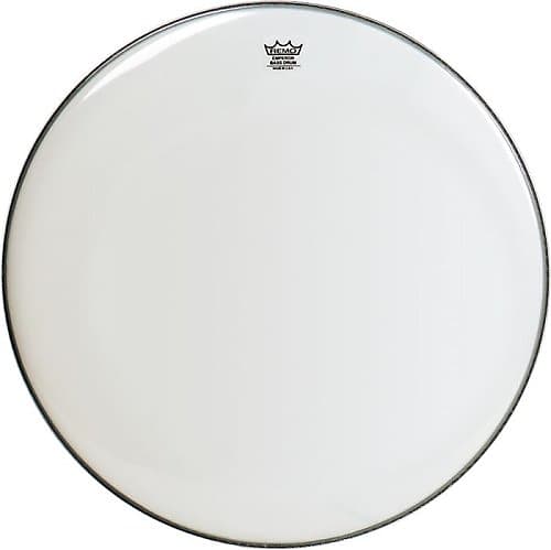 Remo 30" Smooth White Emperor Bass Drumhead image 1