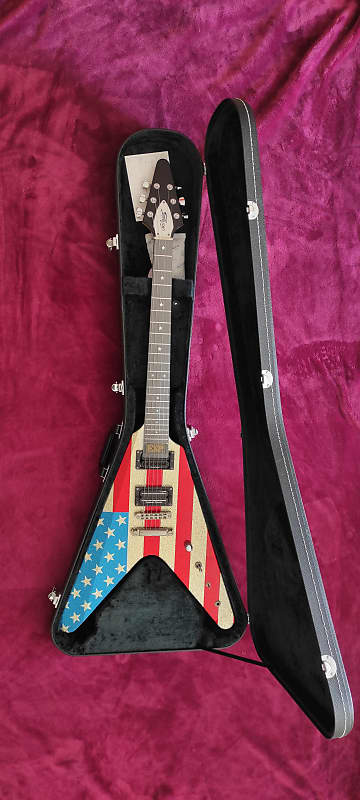 ESP/Navigator Flying V , Stars and stripes ( American's Flag) Technical  House 2011