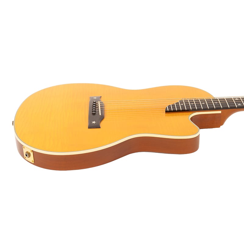 Vintage Gibson Chet Atkins SST Natural Flame Maple 1994 | Reverb