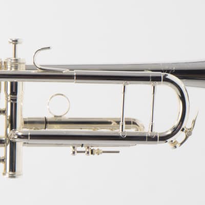 King Model 2055T 'Silver Flair' Intermediate Bb Trumpet SN 658768 OPEN BOX image 7