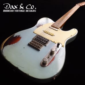 Fender Telecaster Sonic Blue Relic! Nashville 3 pickup Style