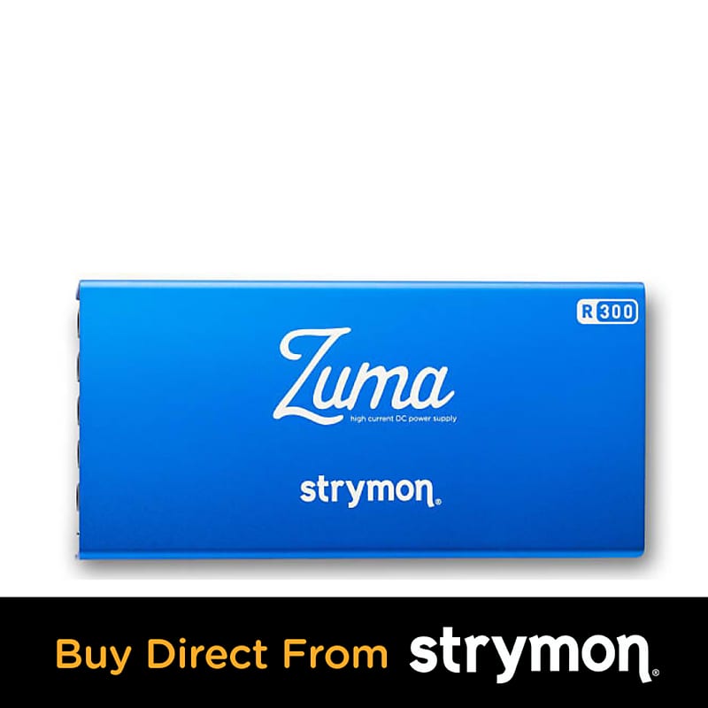 Strymon Zuma R300 Ultra Low Profile DC Power Supply Blue image 1