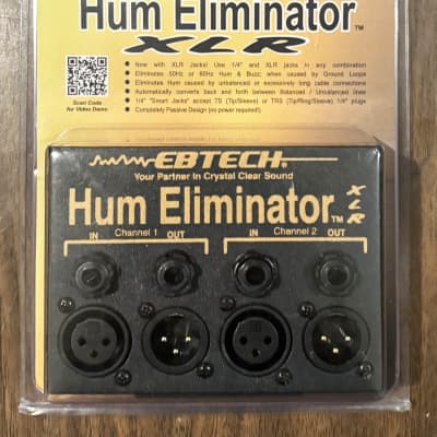 Ebtech HE - 2 - XLR - Dual Channel Hum Eliminator image 1