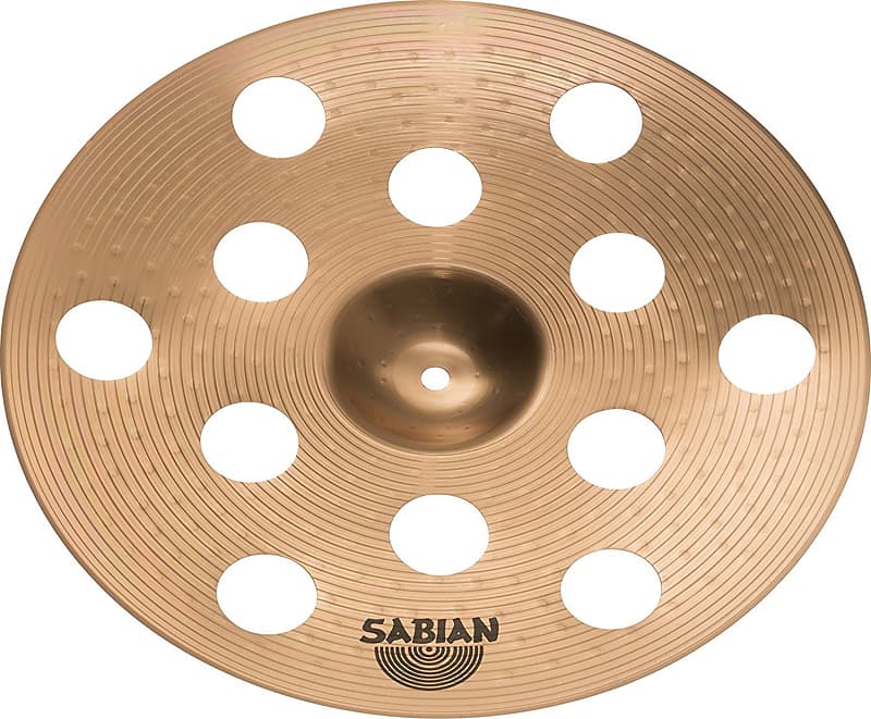 Sabian 41600X 16in B8X O-Zone Series Crash Cymbal Bundle w