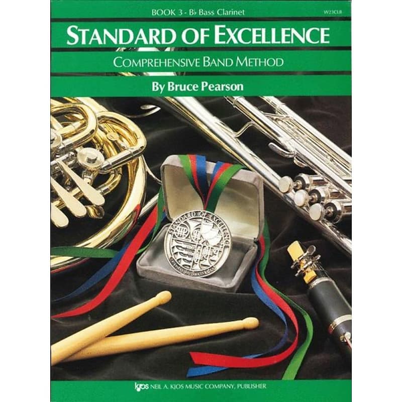 KJOS Standard of Excellence Book 3 - B♭ Bass Clarinet, W23CLB image 1