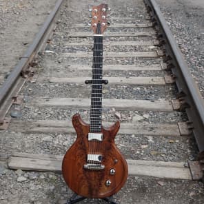 Rukavina Double Cutaway Guitar - Bookmatched Black Walnut image 8