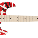 EVH Striped Series Electric Guitar 2021 Red/Black/White