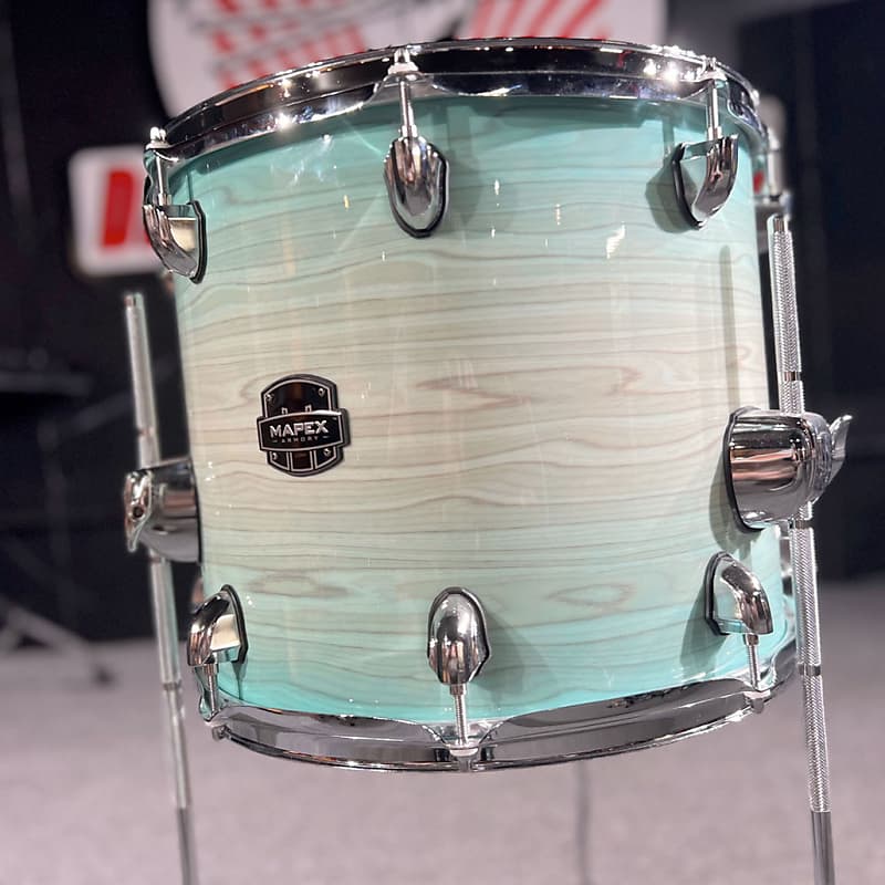 Mapex Armory 14x14 Floor Tom Drum with Legs Ultramarine Reverb