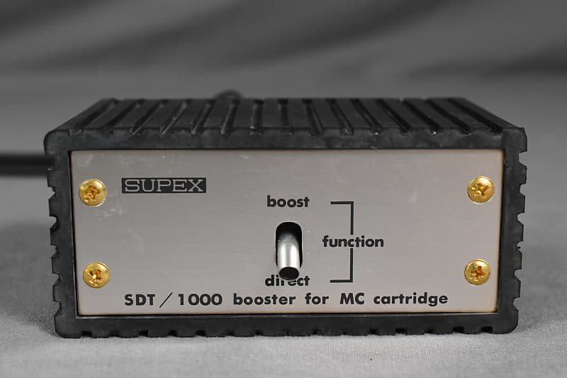 SUPEX SDT-1000 Booster For MC Cartridge In Excellent Condition