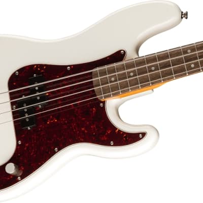 Squier Classic Vibe '60s Precision Bass Laurel FB, Olympic White image 10