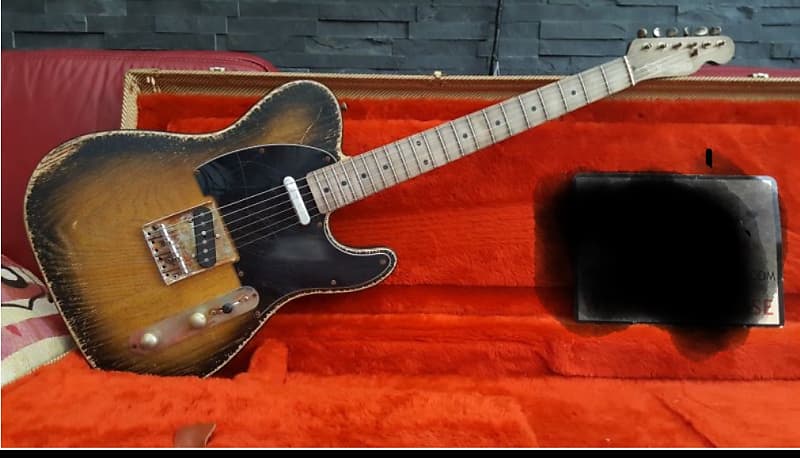 Stinger Telecaster Relic sunburst - Nitro sunburst relic | Reverb UK