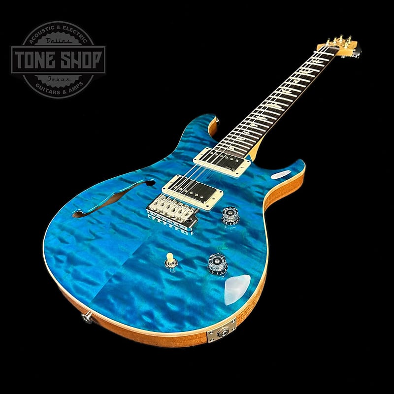 ギター Paul Reed Smith (PRS) CE24 Blue Matteo CE 24 SEMI-HOLLOW- Blue Matteo Wrap – Dave's Guitar Shop