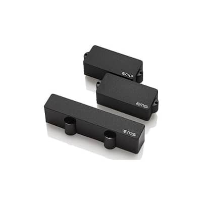 新品 未使用 EMG PJ set Black Amazon.com: EMG PJ Active Bass Guitar Pickup Set, Black