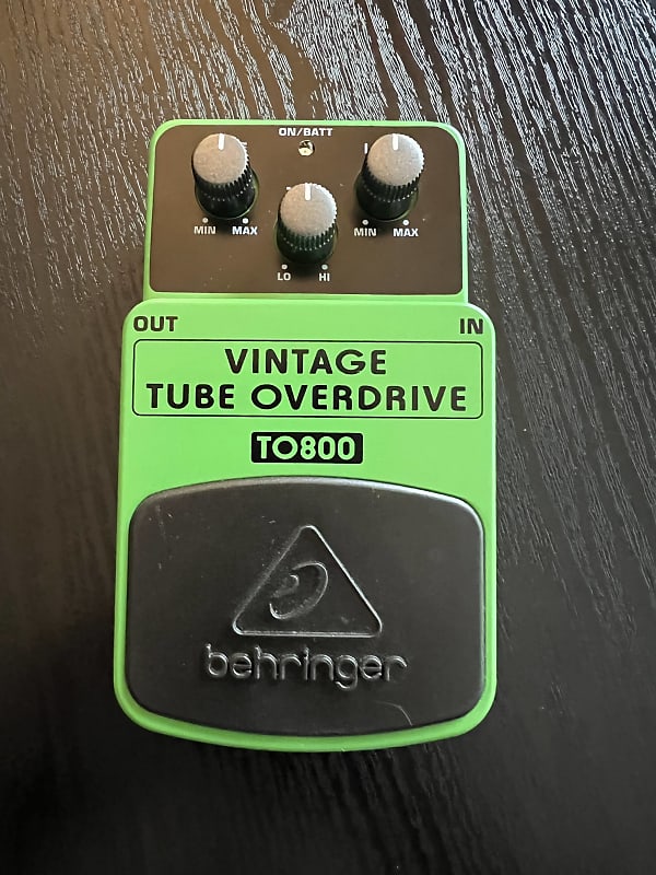 Behringer TO800 Vintage Tube Overdrive