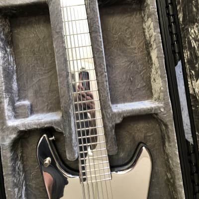 Electrical Guitar Company Series One all aluminum 7 string 26.5 2019 Polished image 5