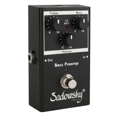 Reverb.com listing, price, conditions, and images for sadowsky-sbp-2-bass-preamp