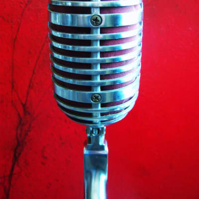 Vintage 1940's Electro-Voice 725 Cardak I Variable Pattern Dynamic Microphone w Atlas stand prop display Shure 55 # 2 image 11