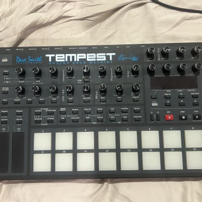 Dave Smith Instruments Tempest 6-Voice Drum Machine 2011 - 2018 - Black with Wood Sides UPGRADED ENCODERS/KNOBS