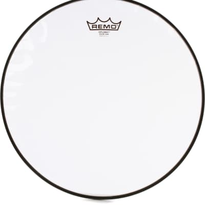 Remo Ambassador Coated Drumhead - 16 inch  Bundle with Remo Diplomat Hazy Snare-side Drumhead - 14 inch image 2
