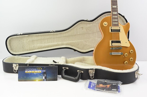 2014 Gibson Les Paul Traditional Pro II '50s Neck Guitar - Gold Top w/ OHSC