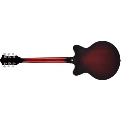 Gretsch G2655-P90 Streamliner Collection Center Block Jr. Double-Cut P90 Electric Guitar with V-Stoptail, Claret Burst image 8