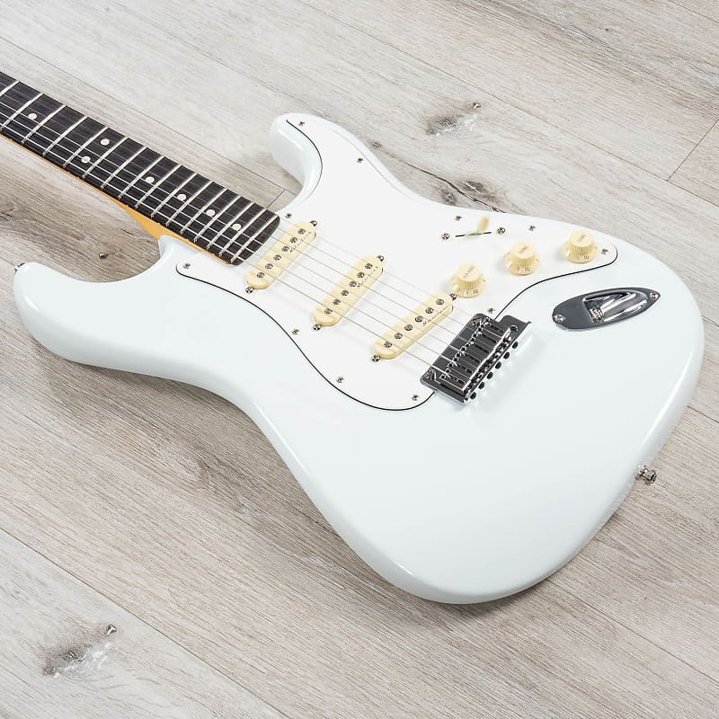 Fender Custom Shop Jeff Beck Signature Stratocaster Guitar, Rosewood Fingerboard, Olympic White image 1