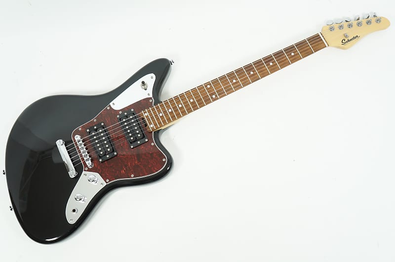 SALE Ends Feb 10] Schecter AR-06 Black HH Long Scale Jaguar
