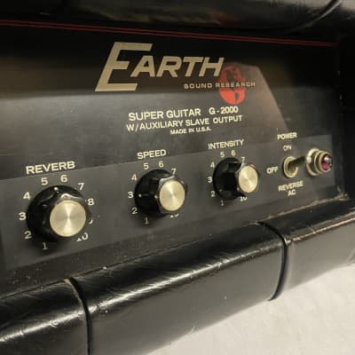 Earth Sound Research Super Guitar Tube Amplifier G-2000 1970s Black Padded image 5