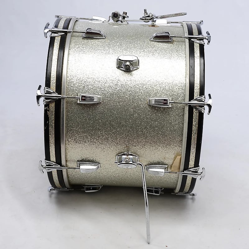A&F Charcoal Grey Field Bass Drum 20x12