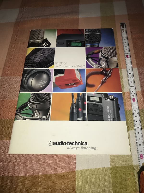 AudioTechnica catalog 2004 Reverb