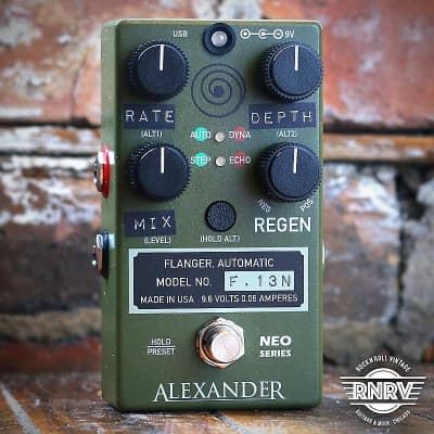 Reverb.com listing, price, conditions, and images for alexander-pedals-f-13-flanger