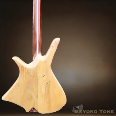 SBC Cygnus “Solar Nomad” | Handmade Semi-Hollow | Sunbear TT Gold Foils | One-Off Artpiece image 2