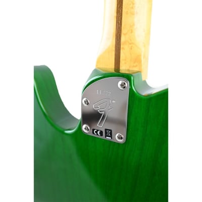 Fender Custom Shop - 2020 American Custom 60s Telecaster - Emerald Green Transparent image 6