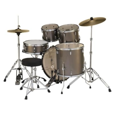 Pearl Roadshow 5 pc Set w/Hardware & Cymbals Bronze Metallic RS525SC/C707 image 17