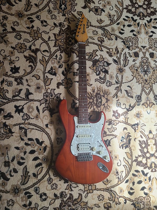 Brownsville classic Player stratocaster sunset red image 1
