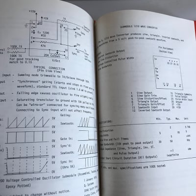 E-mu Modular System  1976 (Eµ Systems) Technical & Product Catalog ~ Excellent ~ 114 Pages  ~ RARE image 7