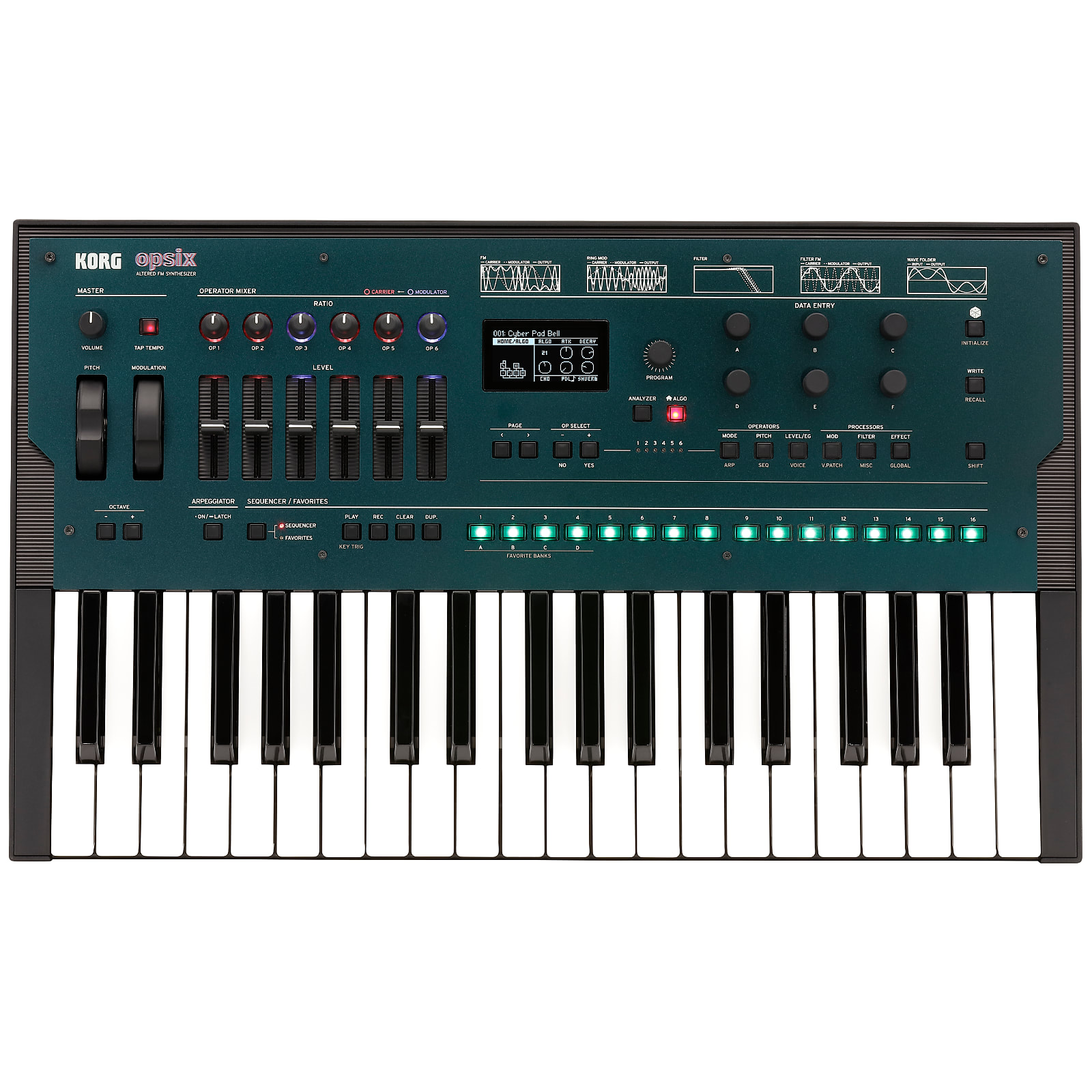 Korg Opsix 37-Key Altered FM Synthesizer | Reverb