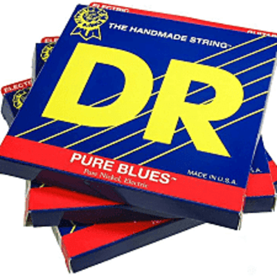 DR Pure Blues Custom Electric Guitar Strings 13-52 image 3