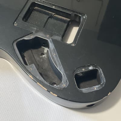 2000 Japan Fujigen Ibanez RG570 Metallic Jet Black Guitar Body Floyd Ready image 19