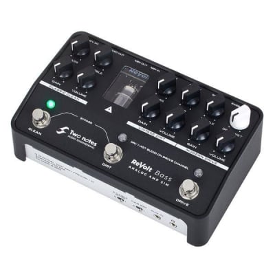 Reverb.com listing, price, conditions, and images for two-notes-revolt-bass-preamp-pedal