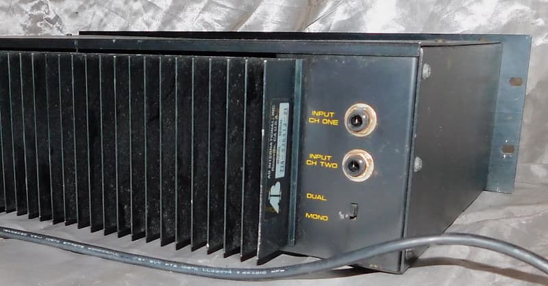 AB International Precedent Series 400 power amplifier | Reverb