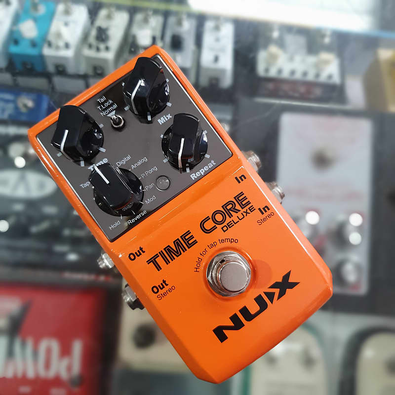 NUX Time Core Deluxe Delay Guitar Pedal Reverb Australia