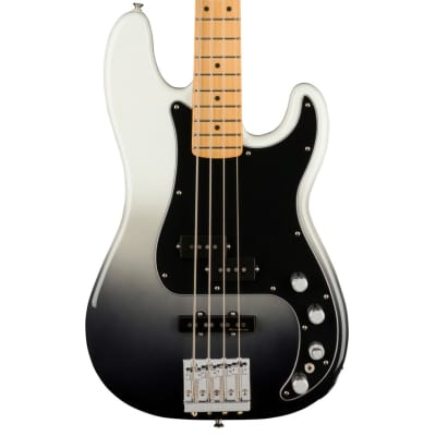 Used Fender Player Plus Precision Bass - Silver Smoke w/ Maple FB image 3