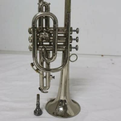 Selmer Signet Cornet, USA, Good Playing Condition, Fair Physical Condition image 12