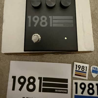 Reverb.com listing, price, conditions, and images for 1981-inventions-drv-blackout