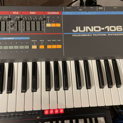 Fully restored and refurbished Roland Juno-106 61-Key Programmable Polyphonic Synthesizer image 5