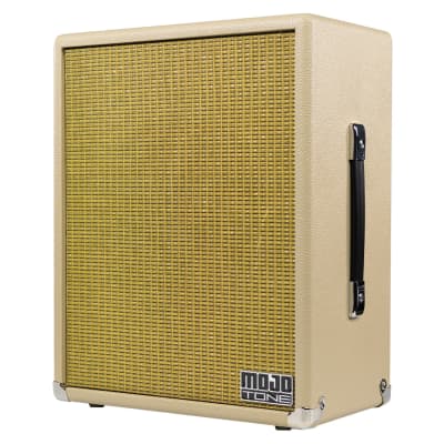 Mojotone 1x12 Lite American Style Vertical Speaker Extension Cabinet - "Creme Brulee" image 1