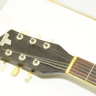 Teisco ep-8 1960s Full Acoustic Electric Guitar Ref No 4777 imagen 10